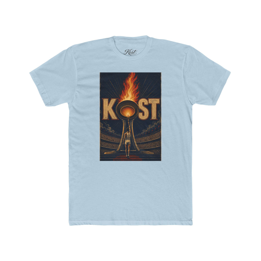KOST Vintage Torch Tee — Retro Flame Graphic T-Shirt