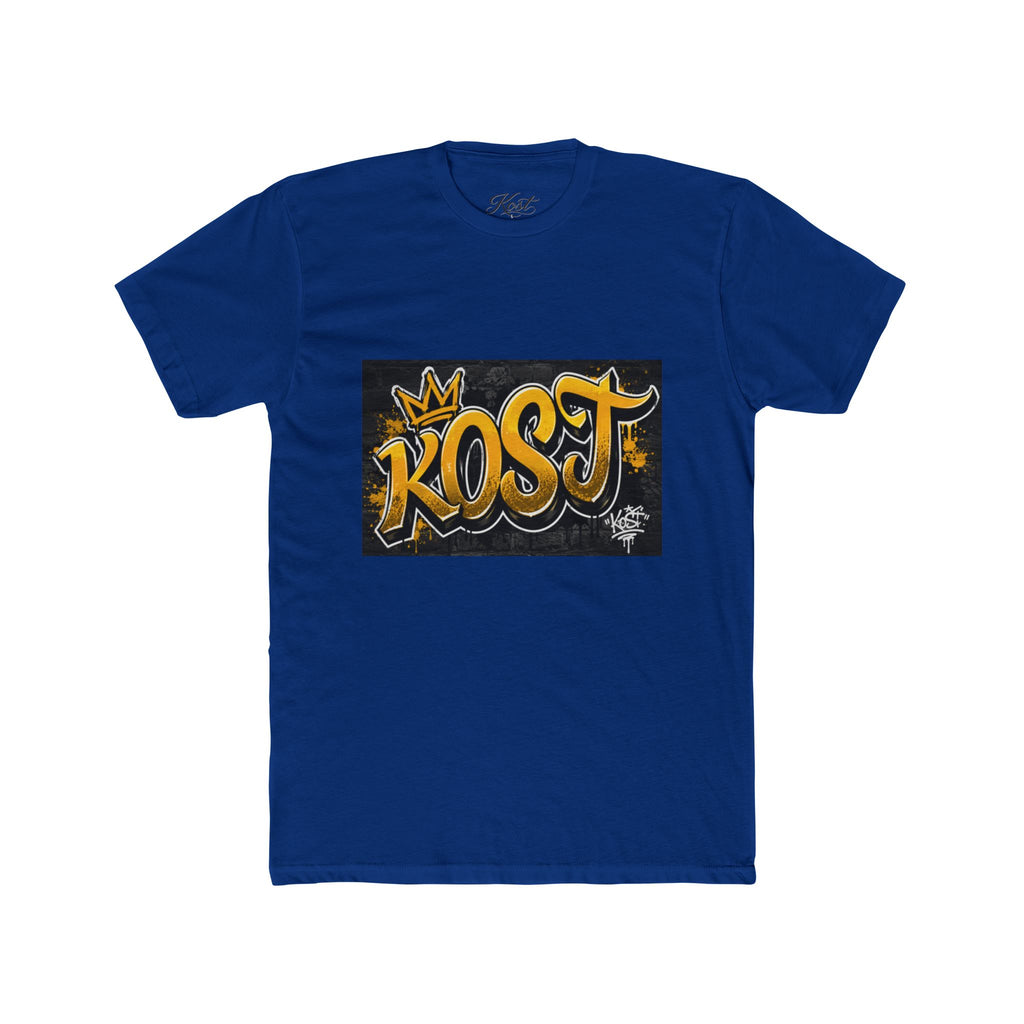 KOST Graffiti Logo Tee — Streetwear Urban Crown Graphic T-Shirt