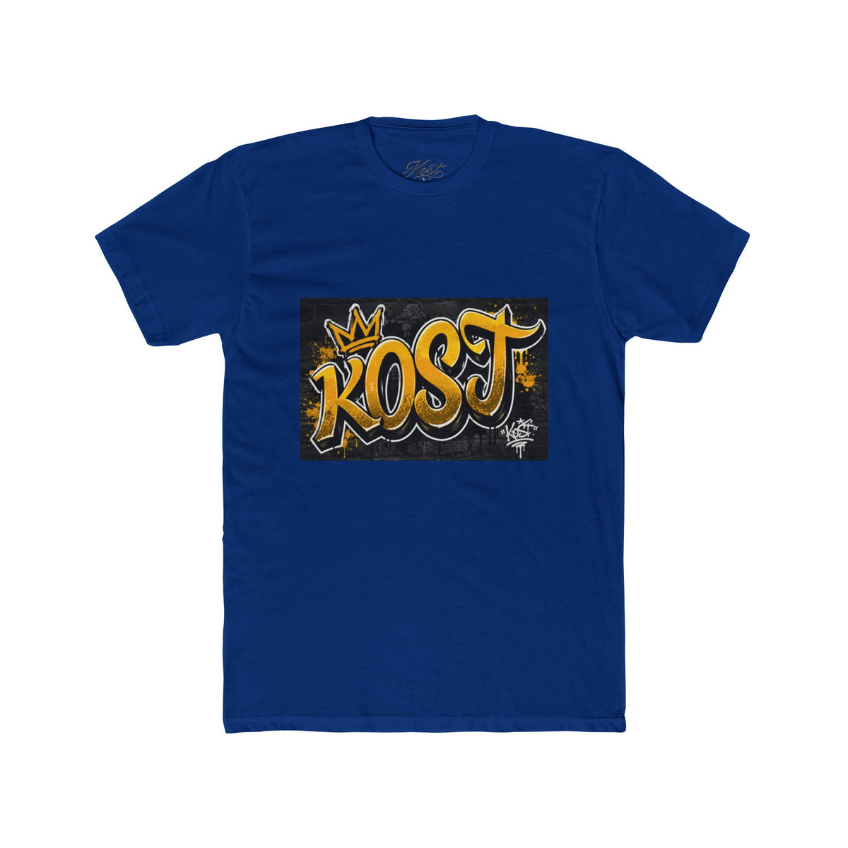 KOST Graffiti Logo Tee — Streetwear Urban Crown Graphic T-Shirt