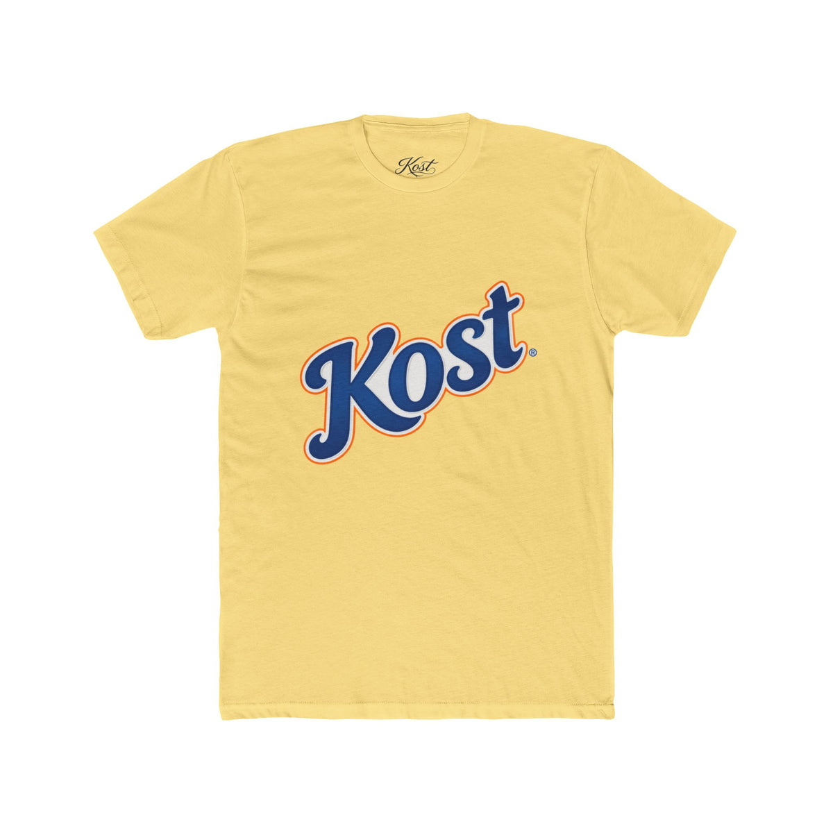 Kost Script Logo Tee — Retro Athletic Graphic T-Shirt
