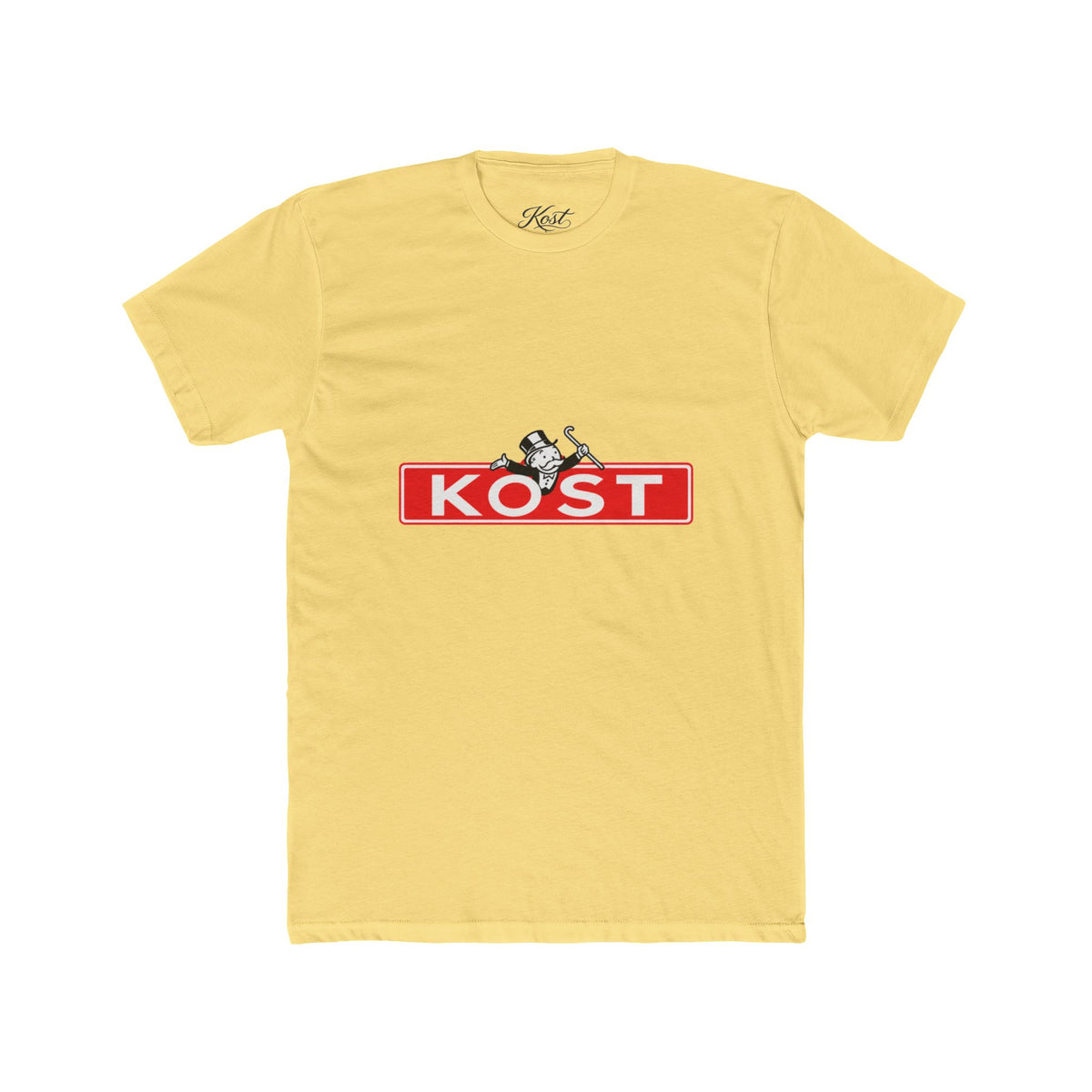 KOST Red Logo Tee — Vintage Boxing Graphic Cotton T‑Shirt