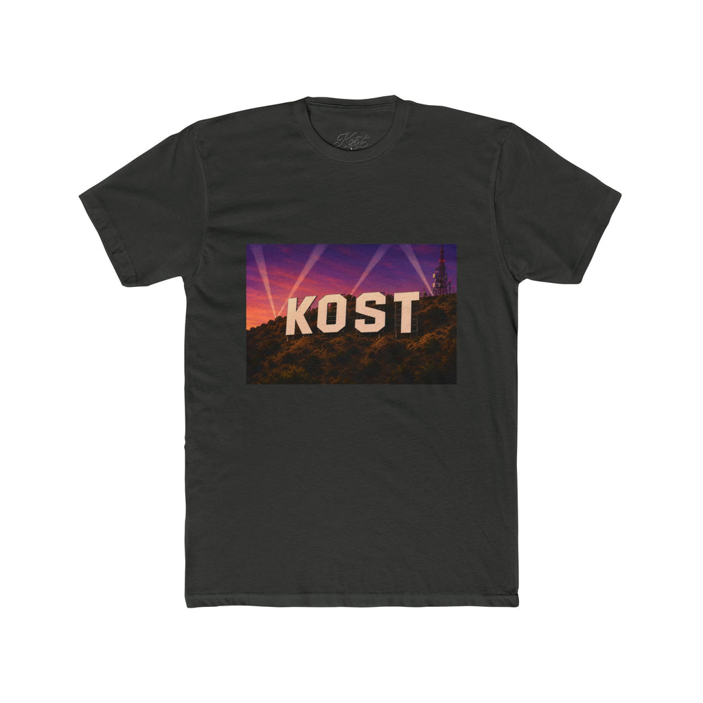 KOST Hollywood Sign Tee — Retro Sunset Graphic T-Shirt