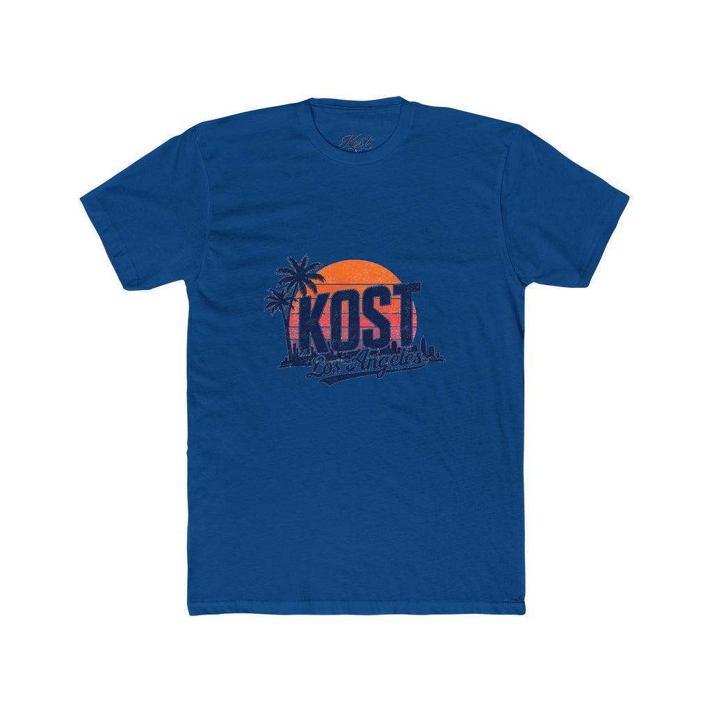 Los Angeles Sunset Tee — KOST Palm Tree Graphic
