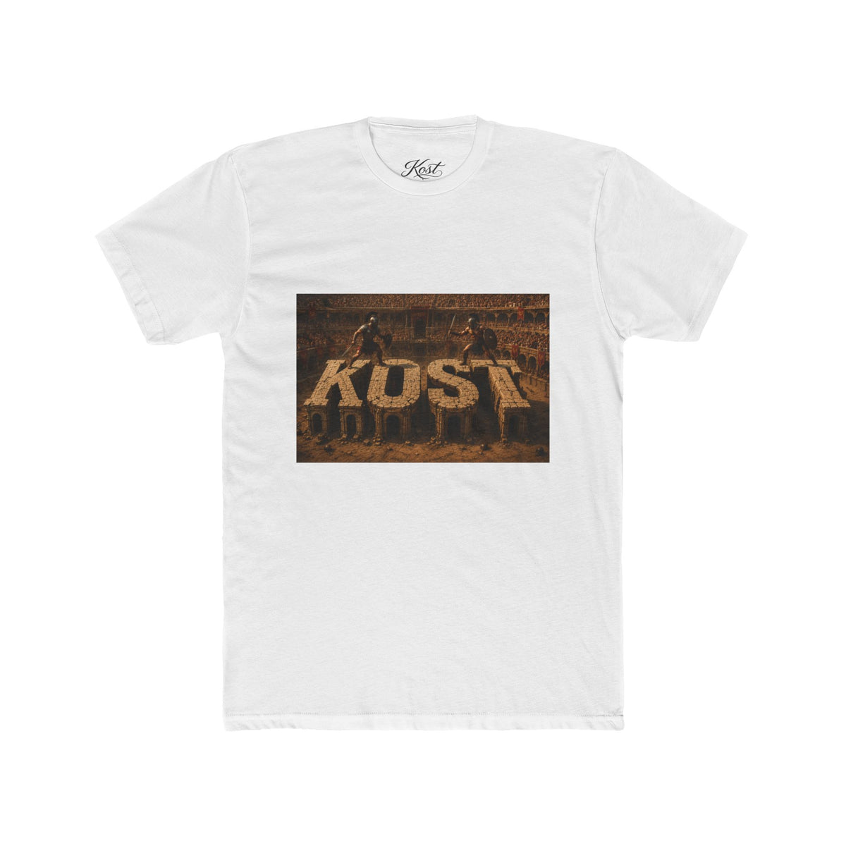 Rusty Caravan Tee — Vintage Desert 'KUST' Graphic T-Shirt