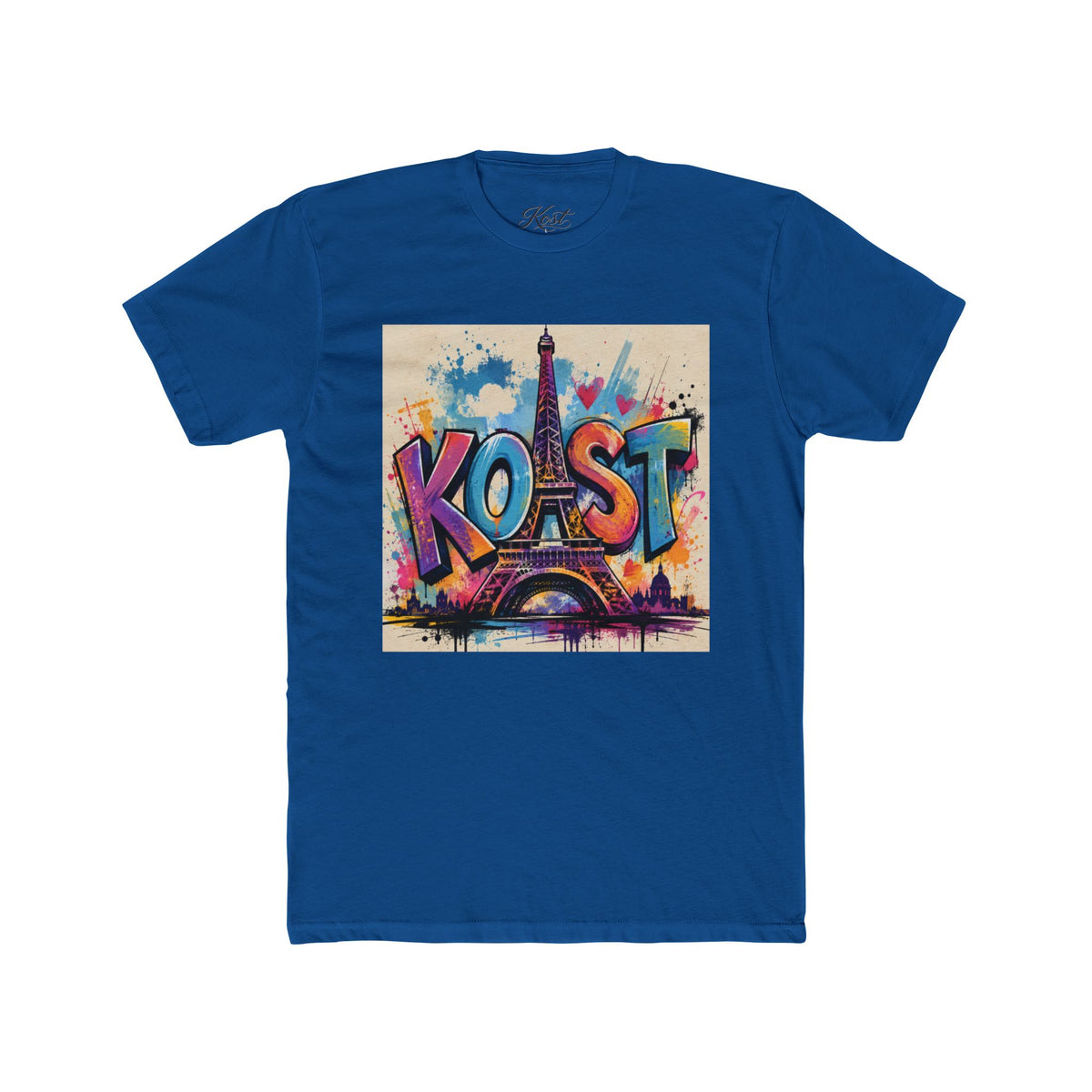 Paris Graffiti Tee — Colorful 'Koast' Eiffel Tower Street Art T-Shirt