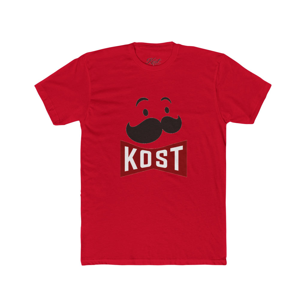 Kost Mustache Logo T‑Shirt — Retro Mascot Tee