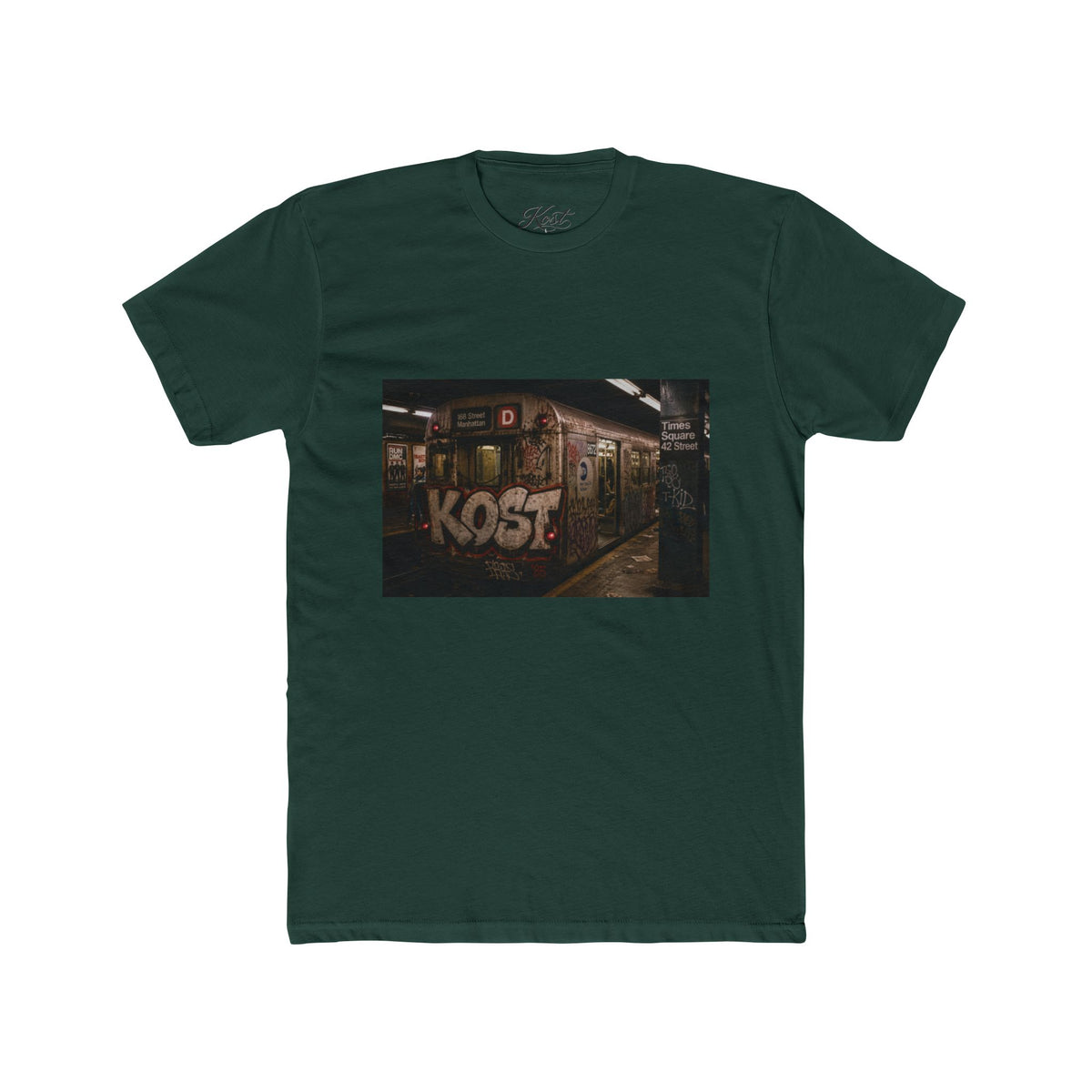 KOST Subway Graffiti Tee — Urban Streetwear Graphic T-Shirt