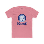Retro Baby Face Tee — "Kost" Vintage Logo Cotton T-Shirt