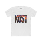 KOST Cityscape Tee — Sunset Photo Lettering Graphic T‑Shirt