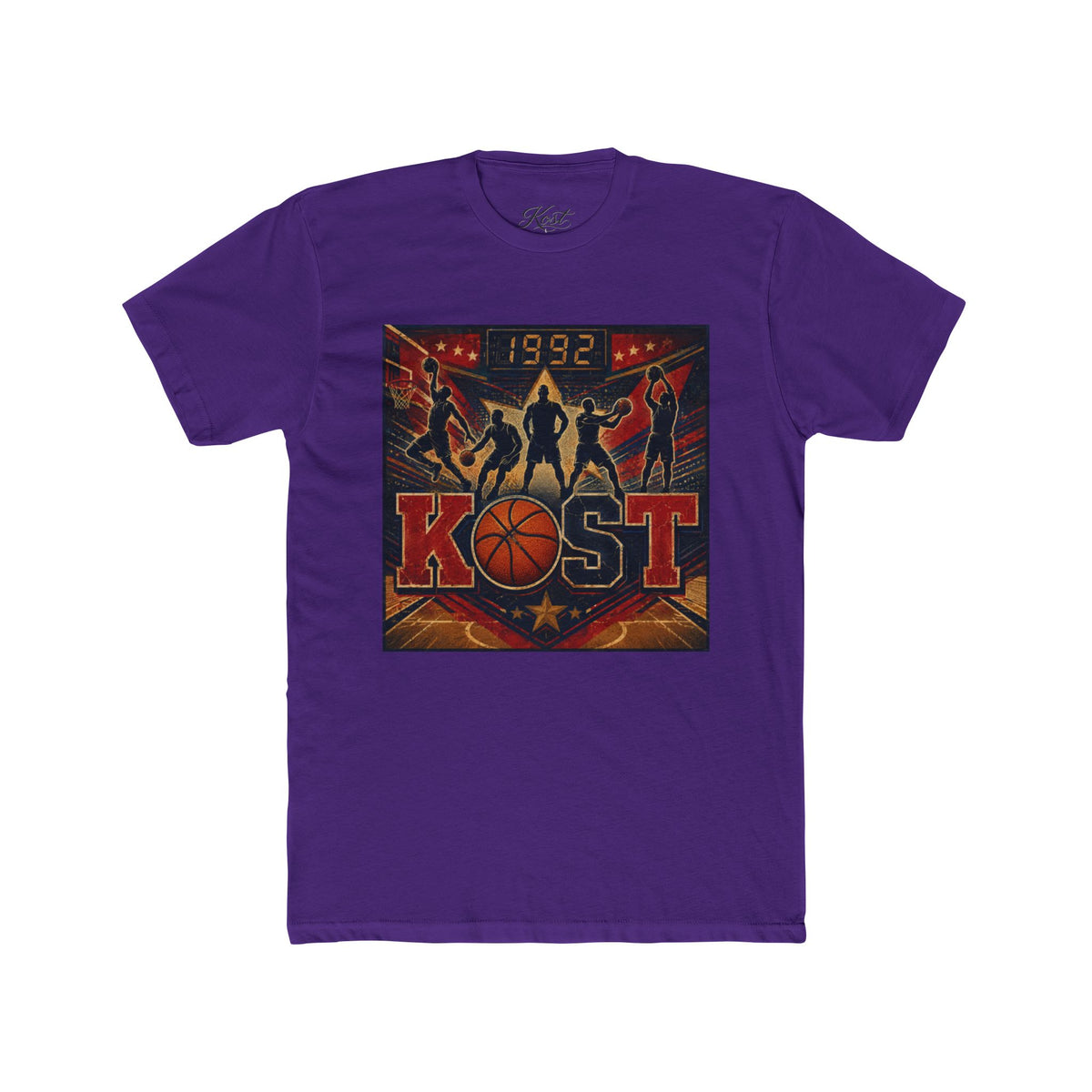1992 KOST Basketball Team Retro Tee