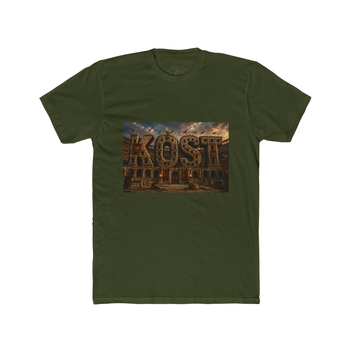 KOST Vintage Neon Sign Tee — Retro Urban Nightlife Graphic T-Shirt