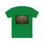 Retro Industrial 'KOST' Graphic Tee — Vintage Steampunk Lettering Shirt
