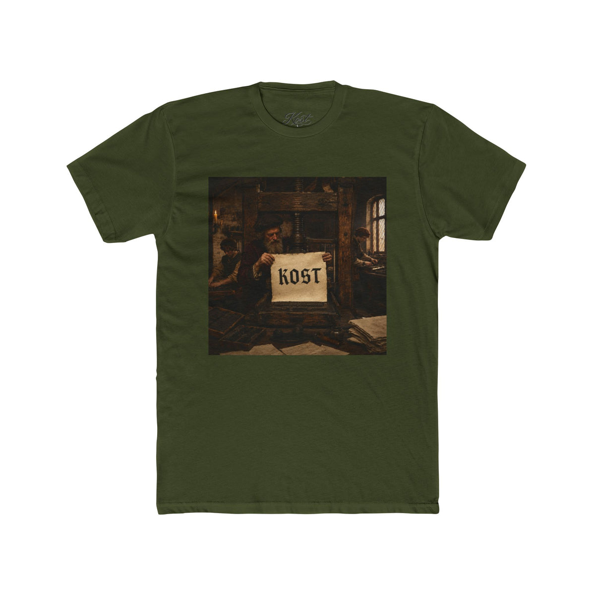 Vintage Workshop Crew Tee — 'Kost' Graphic T-Shirt