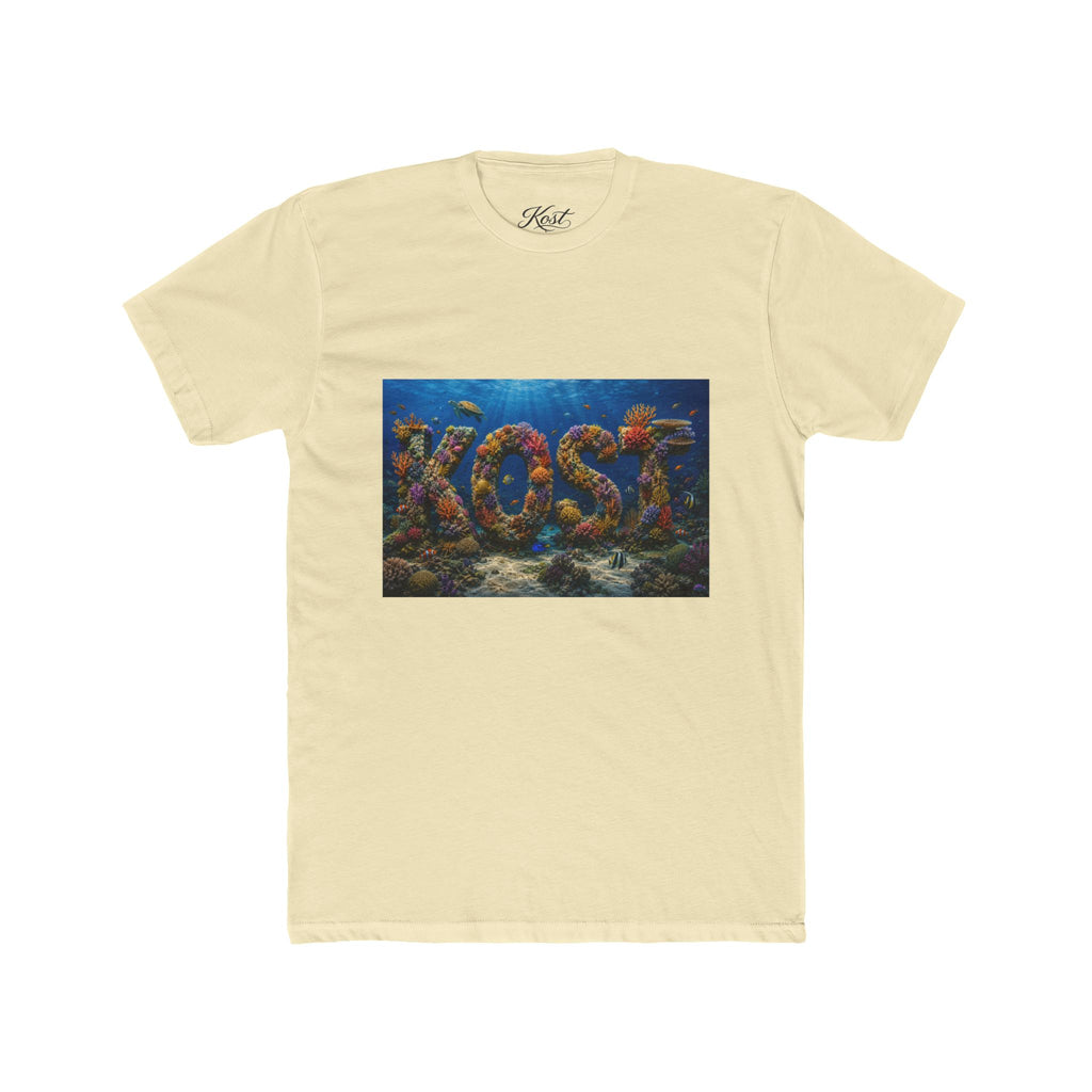 KOST Coral Reef Graphic Tee — Ocean Fish Typography Shirt