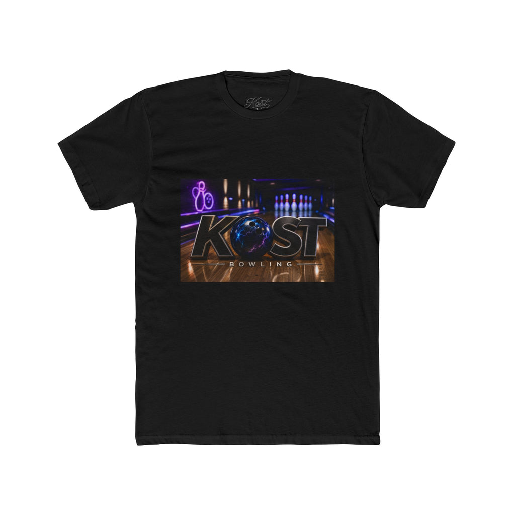 KØST Bowling Alley Photo Tee — Retro Neon Bowling Shirt