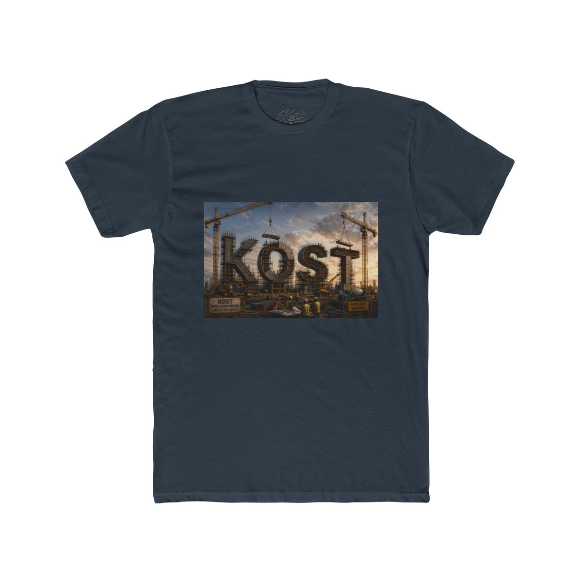 KOST Cityscape Crew Tee — Urban Skyline Graphic T‑Shirt
