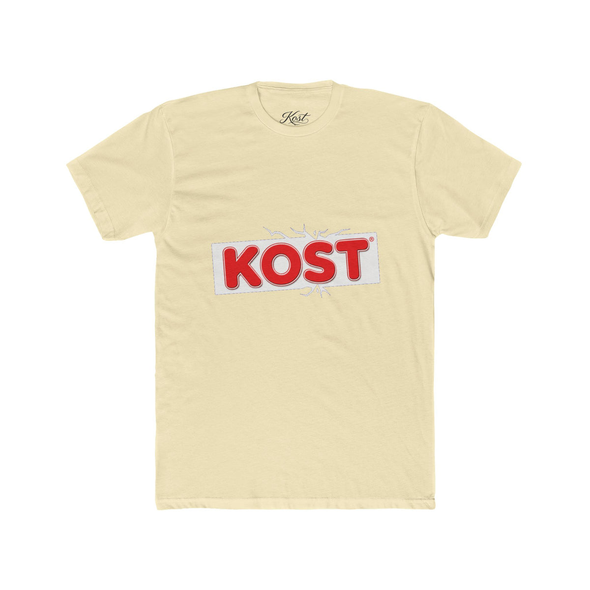 KOST Logo Tee — Vintage Red Logo Graphic T-Shirt