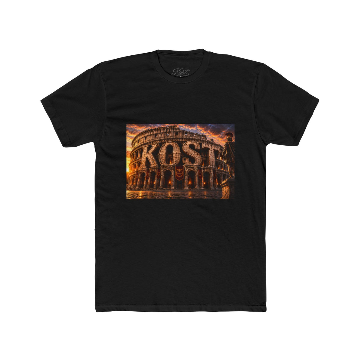 KOST Coliseum Graphic Tee — Vintage Roman Architecture Sunset T-Shirt