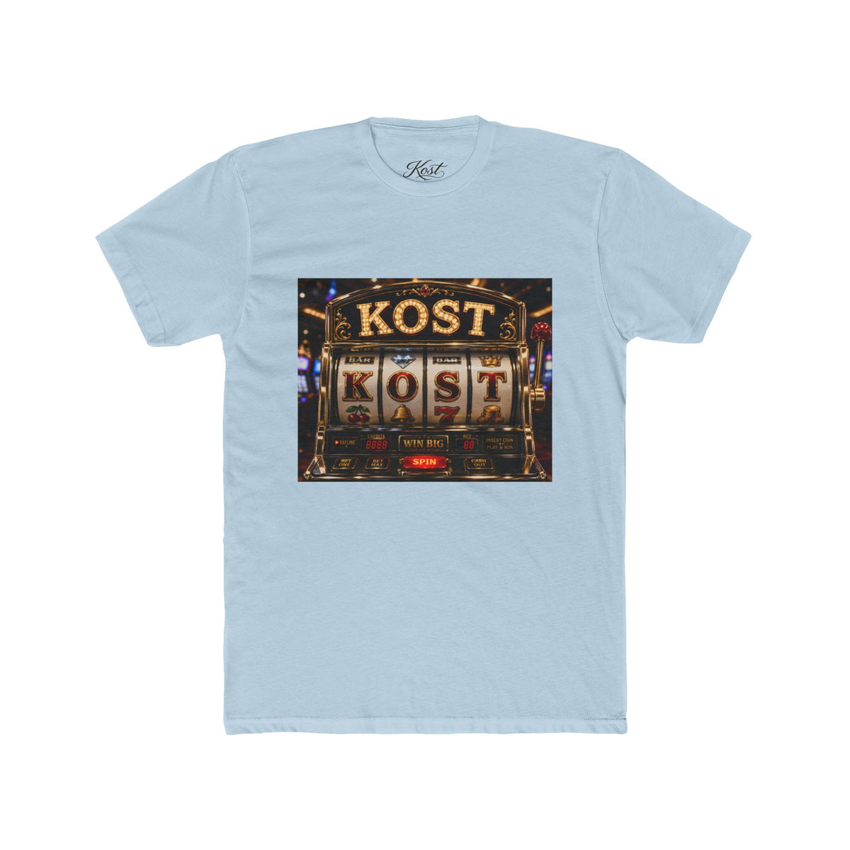 KOST Slot Machine Graphic Tee — Casino Retro Vintage Vegas Shirt