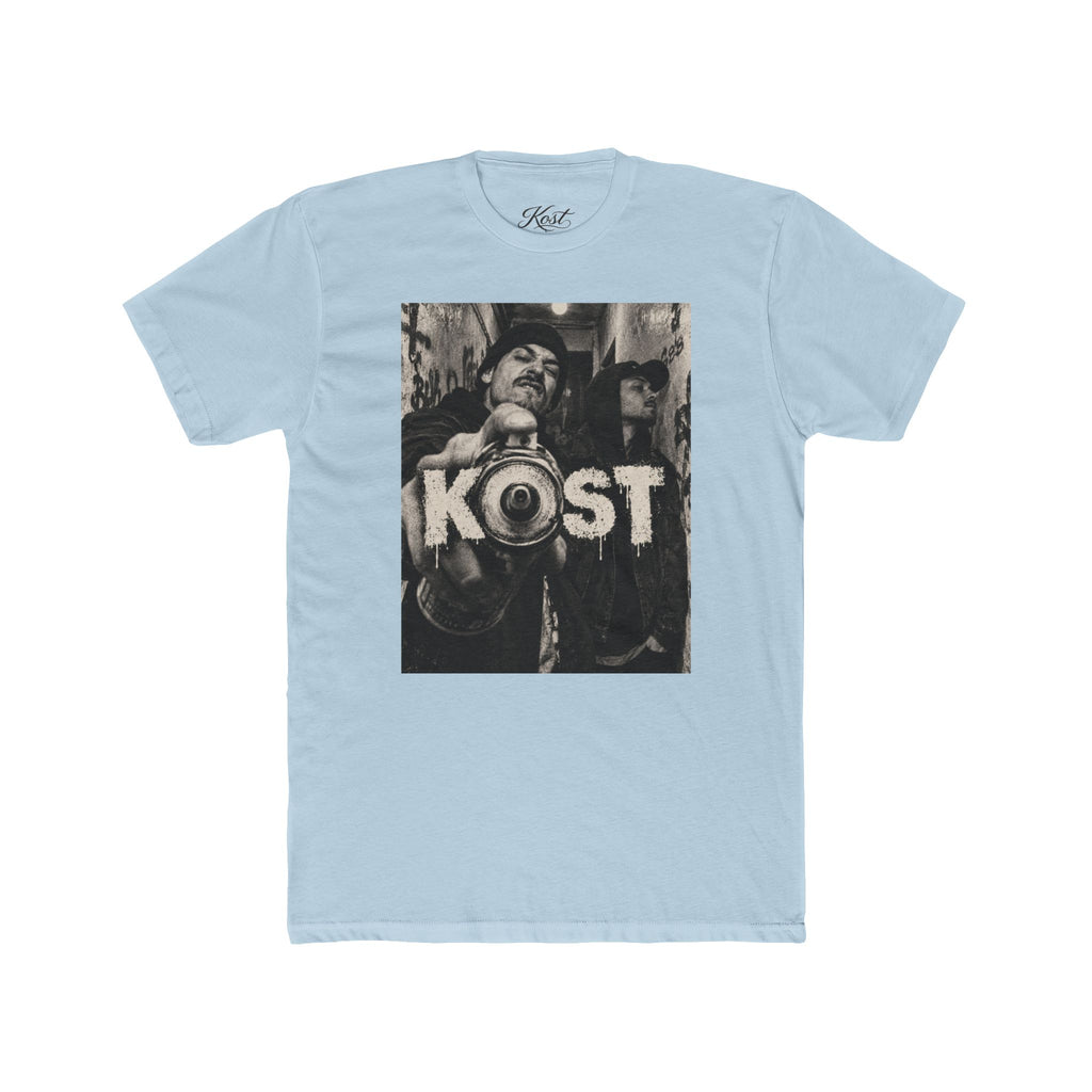 KOST Street Photo Crew Tee — Vintage Megaphone Graphic