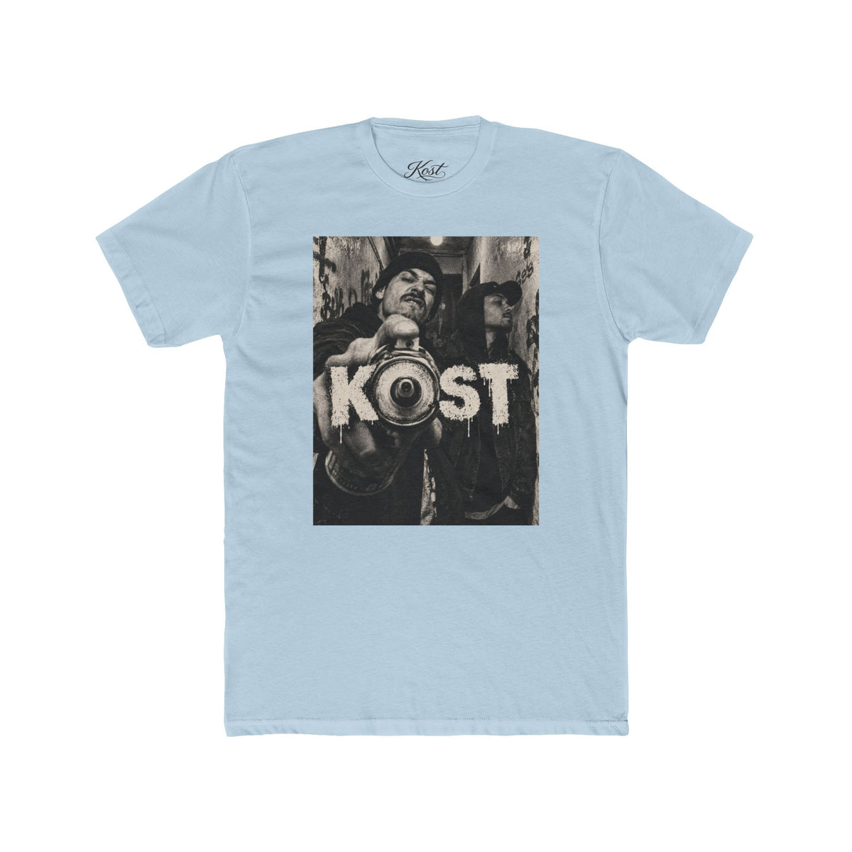 KOST Street Photo Crew Tee — Vintage Megaphone Graphic