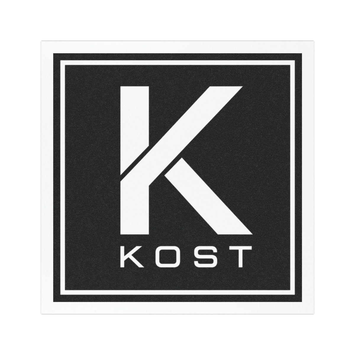 KOST Logo Car Magnet