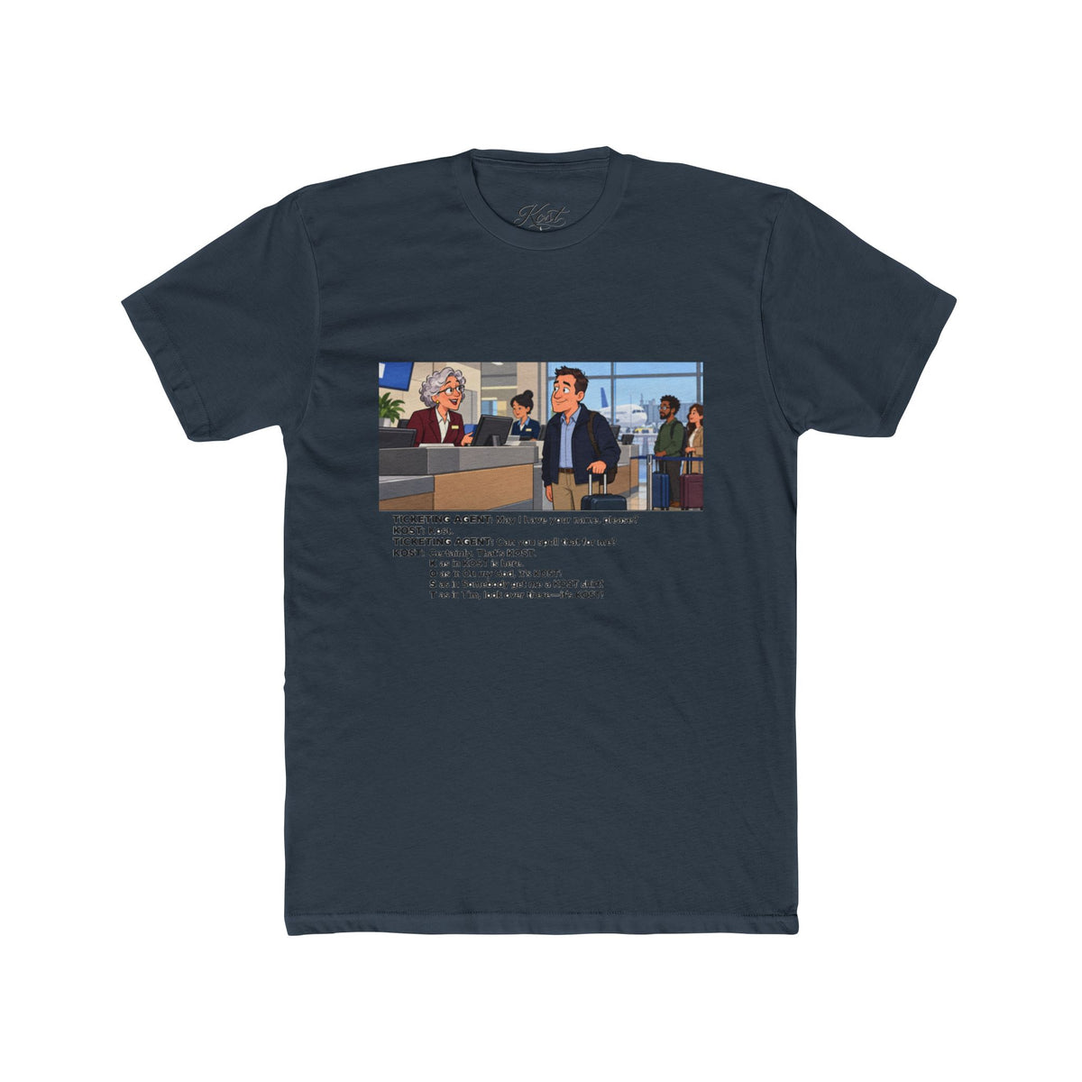 Unisex Cotton Crew Tee