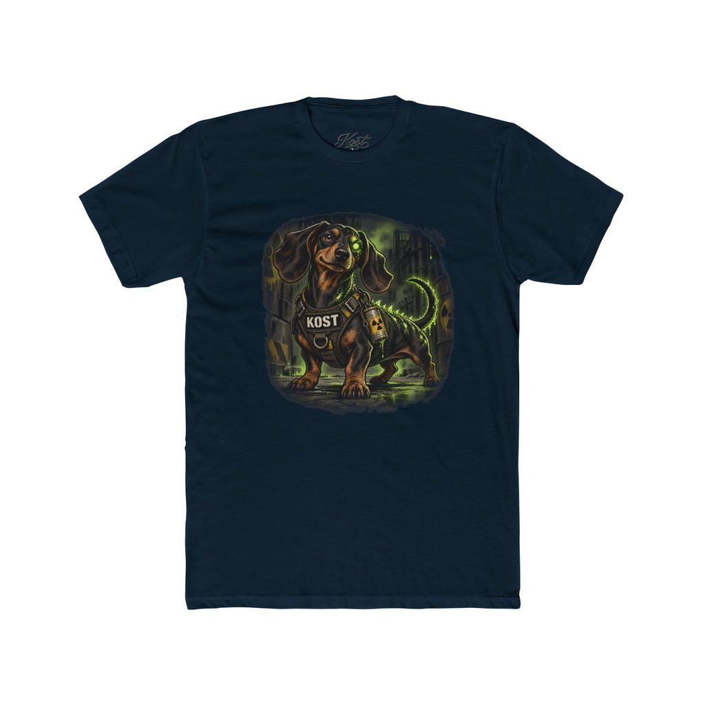 K9 Dachshund Guardian Tee — 'K9ST' Neon Dog Lover T-Shirt