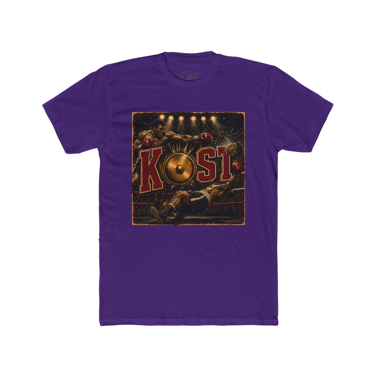 KOSI Vintage Boxing Tee – Retro Fight Night Graphic T-Shirt