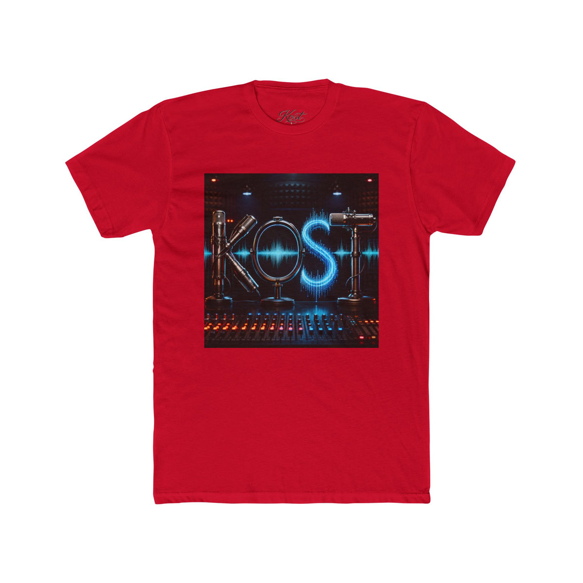 KOS Electronic Music DJ Graphic T-Shirt