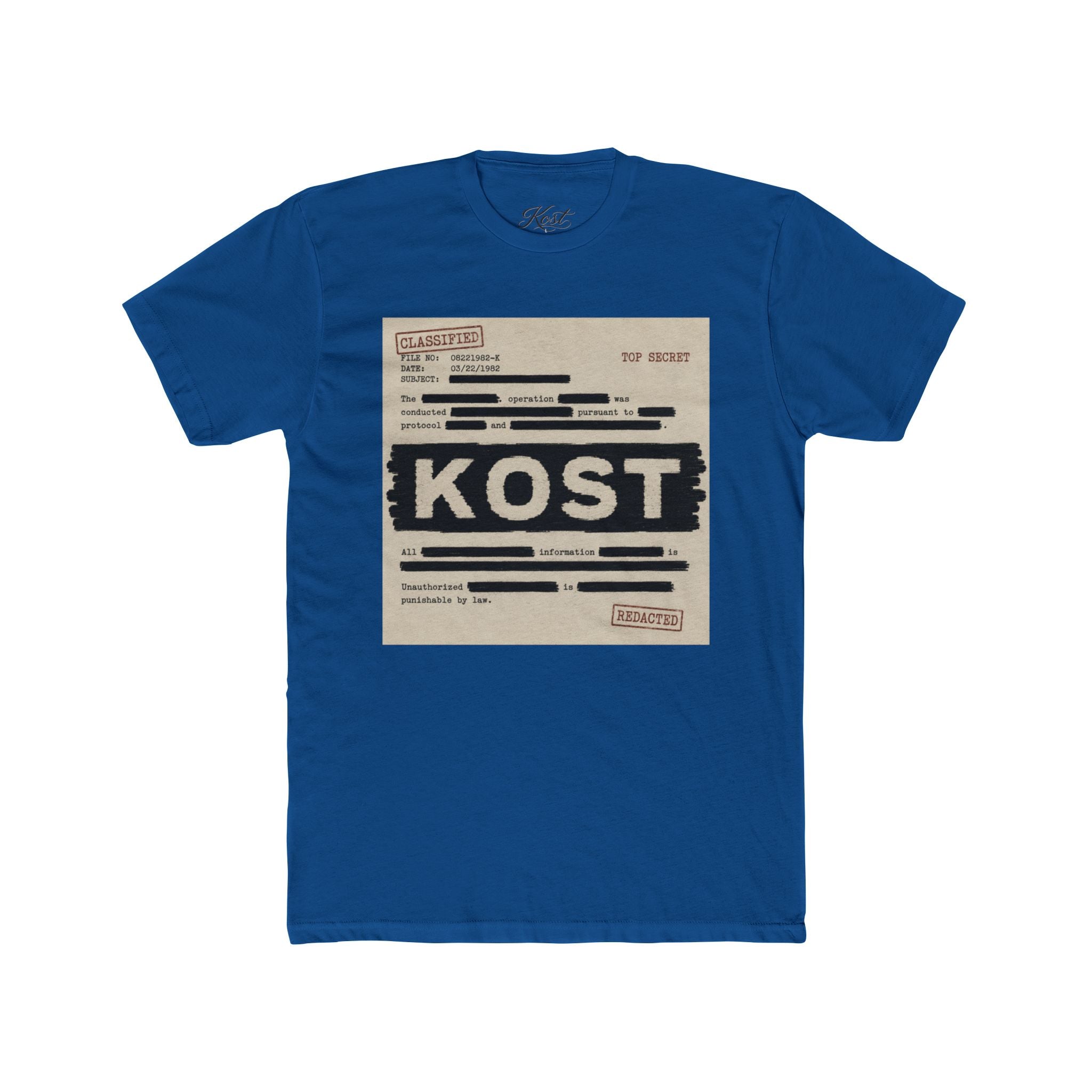 KOST Classified File Graphic Tee