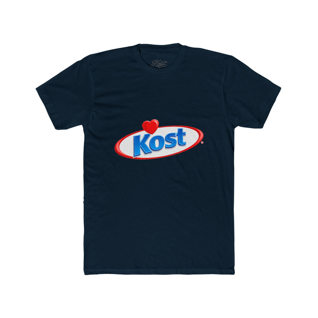 Kost Logo Tee — Retro Heart Emblem Graphic T‑Shirt