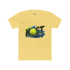 KOST Tennis Logo T‑Shirt — Vintage Brushstroke Tennis Graphic Tee