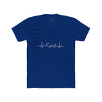 Kosta Heartbeat Tee — Minimal Name ECG Graphic T-Shirt
