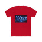 KOST Neon Bubble Logo Tee — Retro Blue Graphic T-Shirt