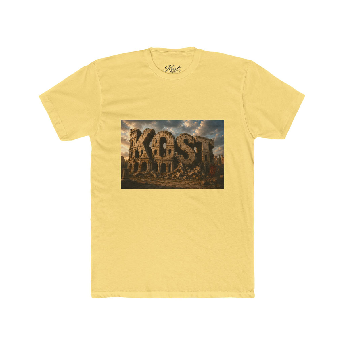 KOST Ruins Graphic Tee — Vintage Apocalyptic Urban Art T-Shirt
