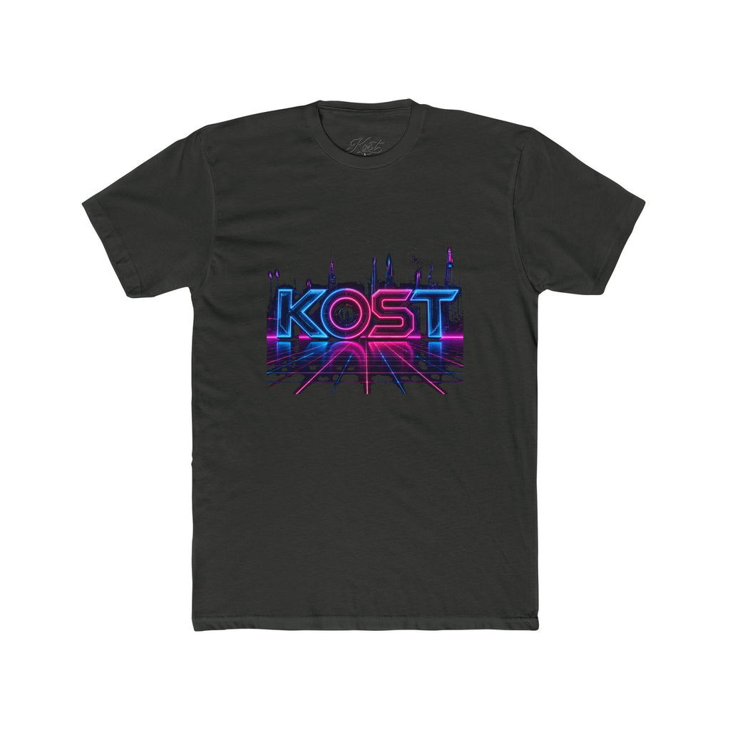 KOST Neon City Graphic Tee — Retro Synthwave Urban Streetwear