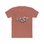 KOST Metallic Logo Tee - Retro Chrome Graphic T-Shirt