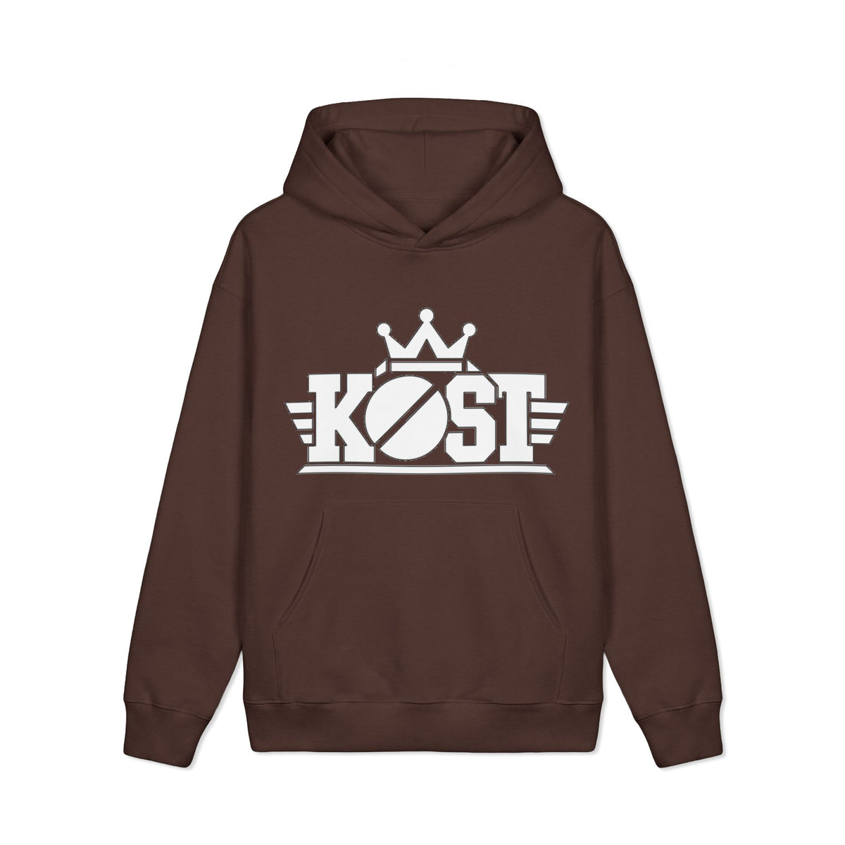 KOSI Crown Logo Hoodie — Retro Streetwear Pullover