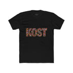 KOST Mosaic Lettered Tee — Colorful Graphic Crewneck T‑Shirt