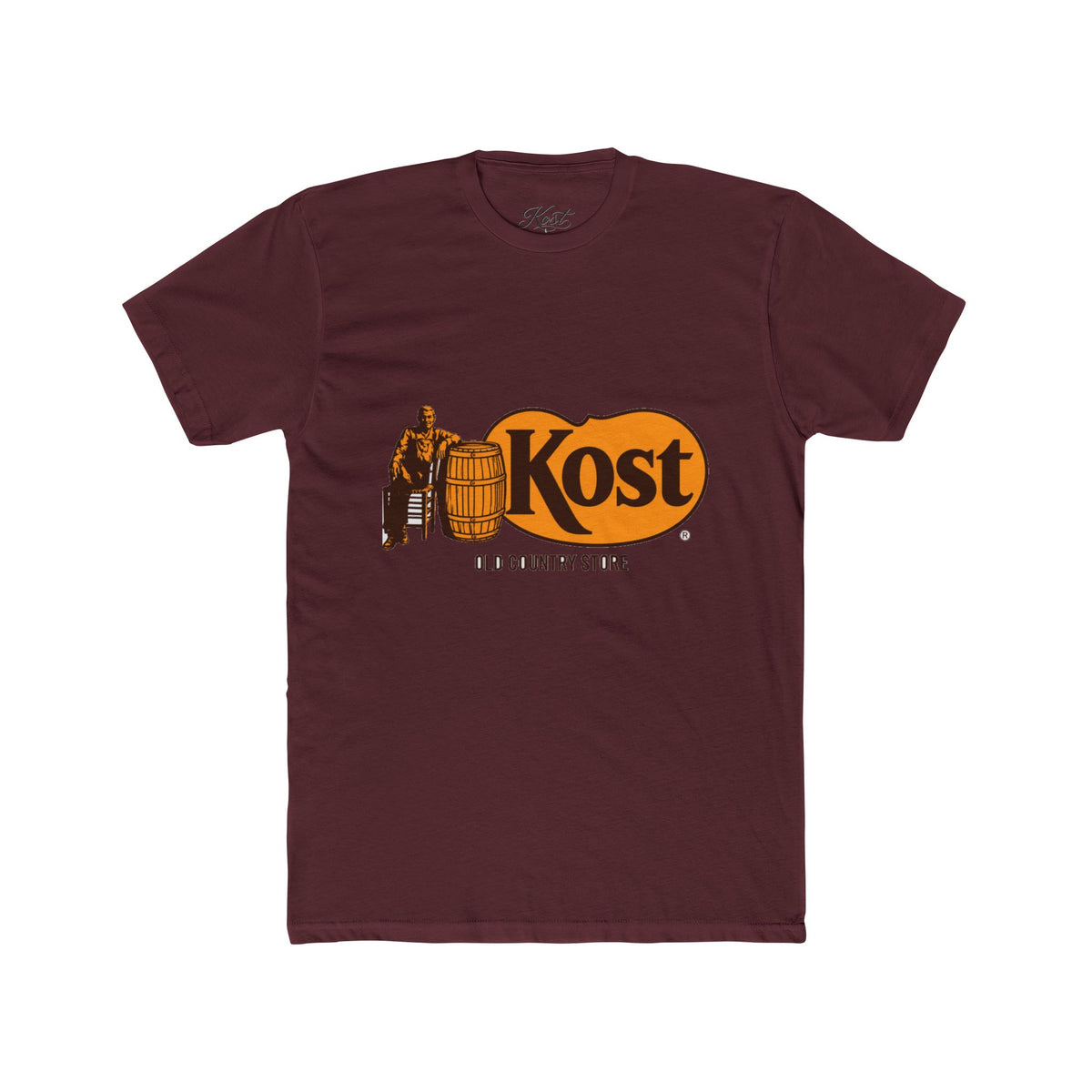 Kost Old Country Store Tee — Vintage Barrel Logo Cotton T-Shirt