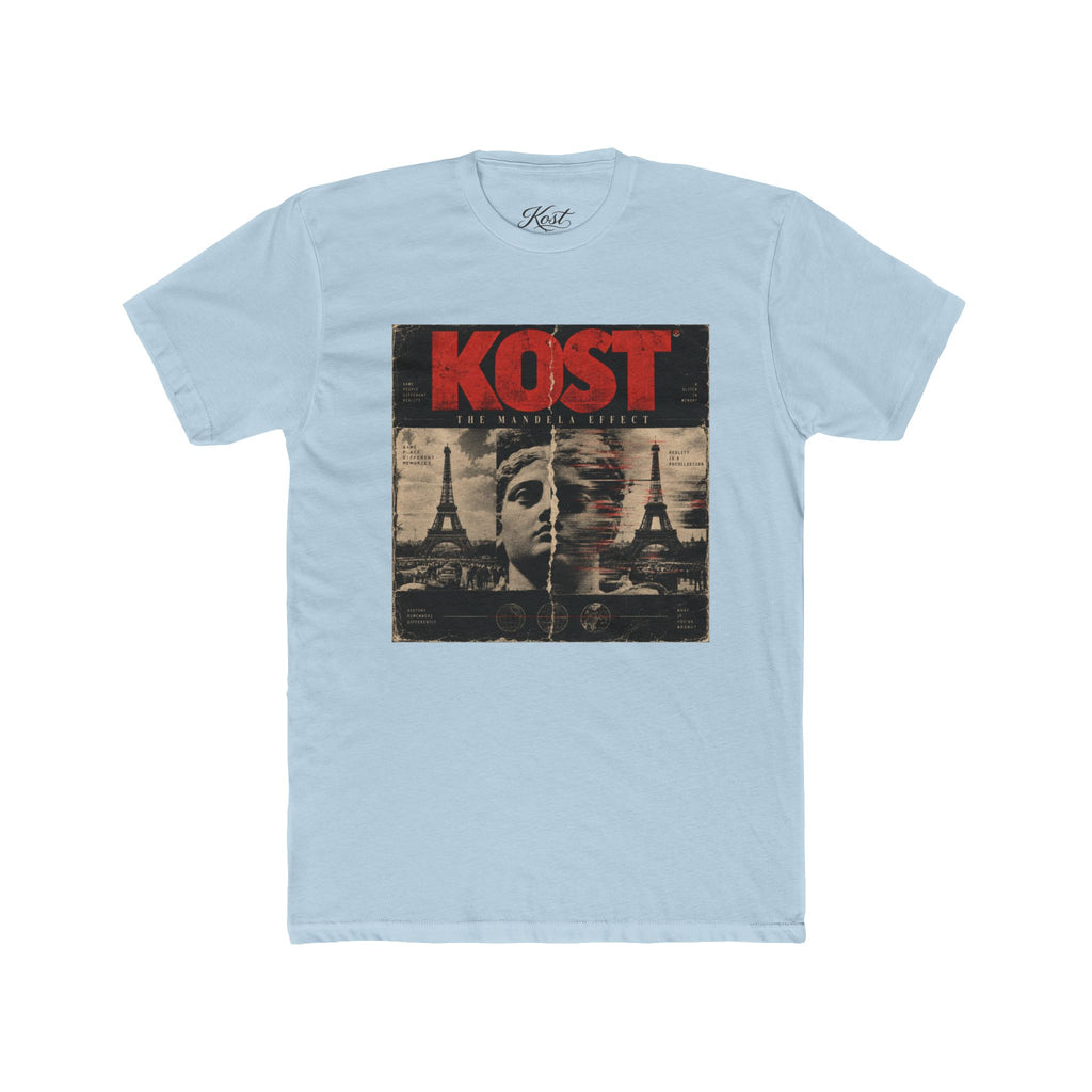 KOST Paris Collage T-Shirt — Retro JFK & Eiffel Tower Graphic Tee