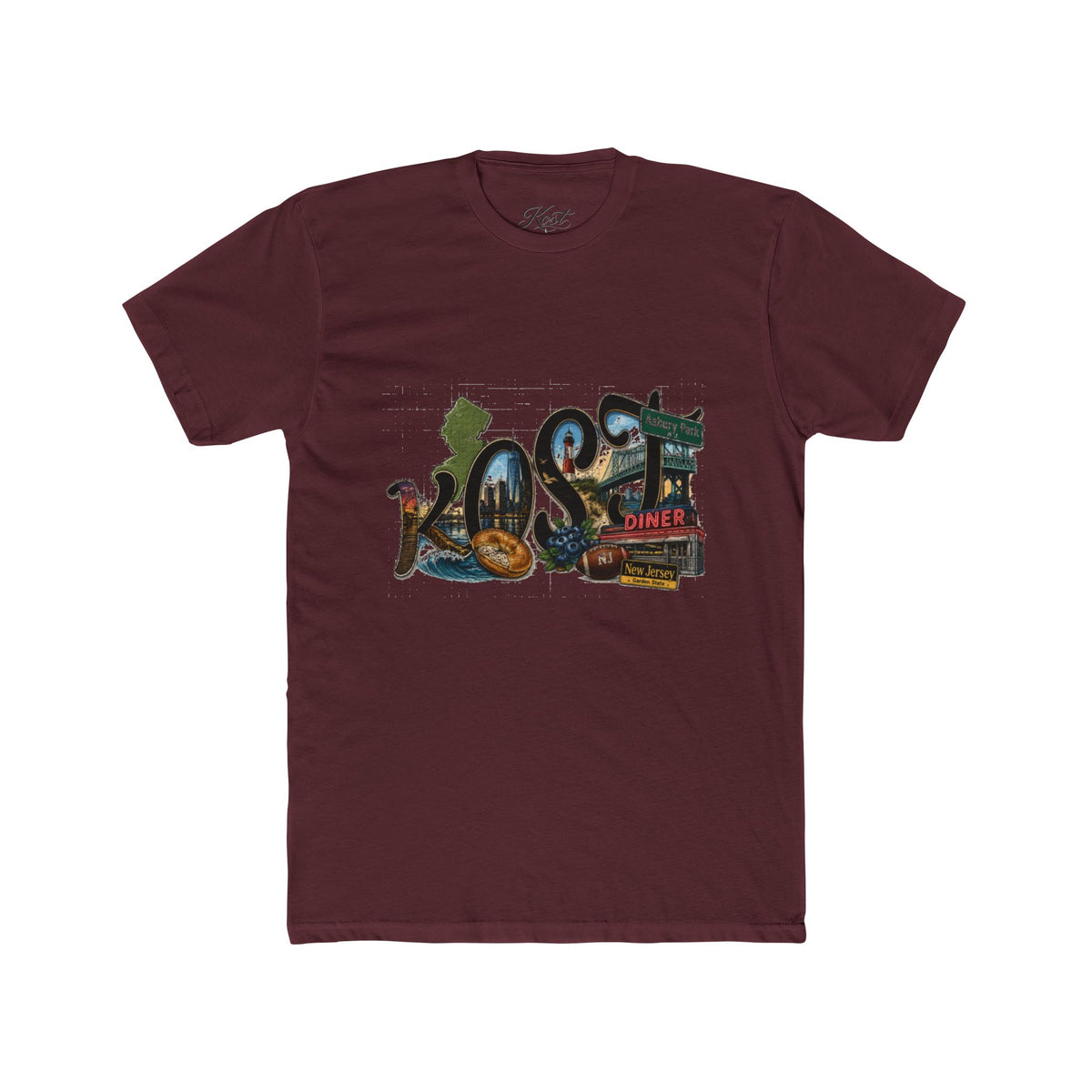 KOSO Retro Diner Graphic Tee – Vintage Roadside Signage T-Shirt