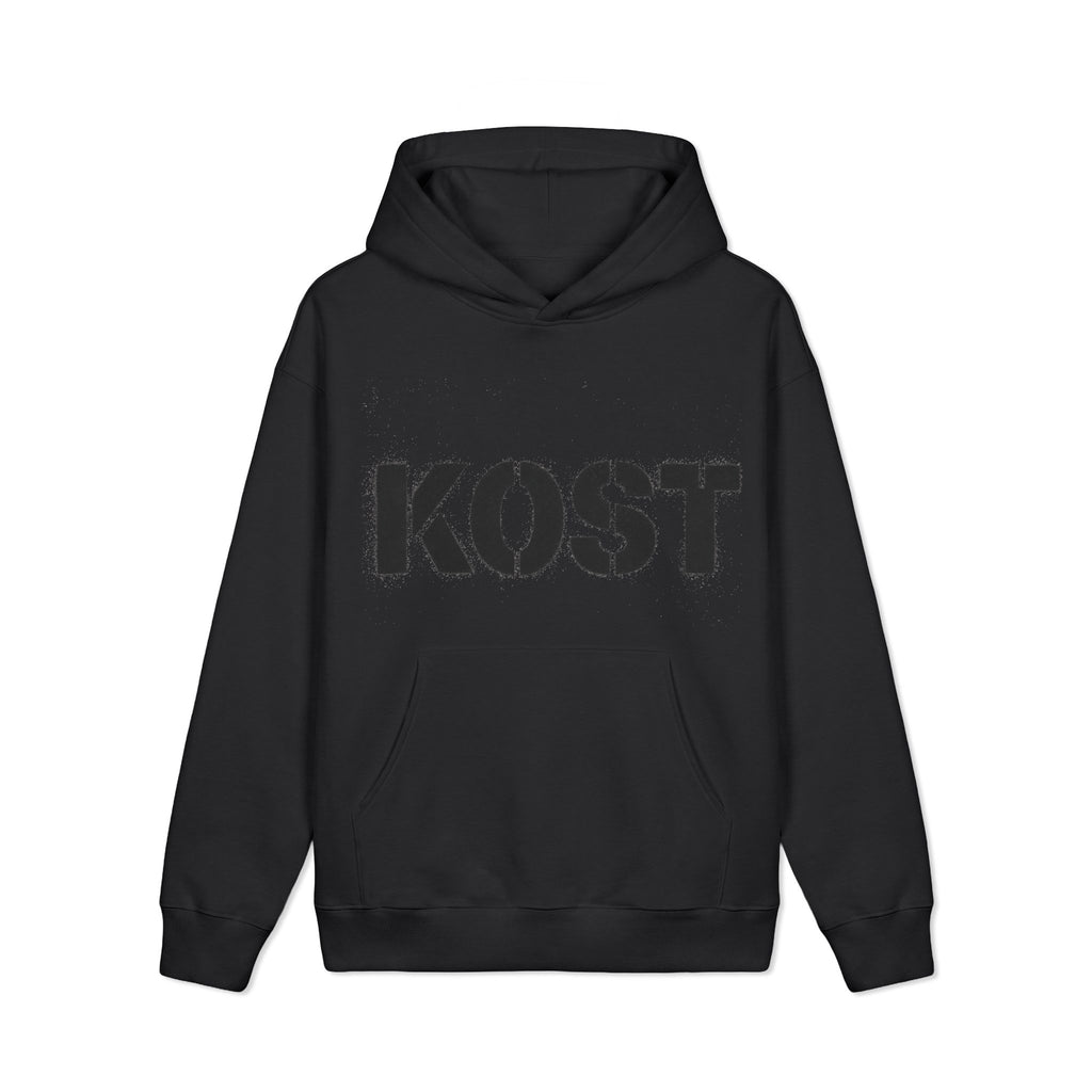 KOST Stencil Logo Hoodie — Vintage Military Streetwear Pullover