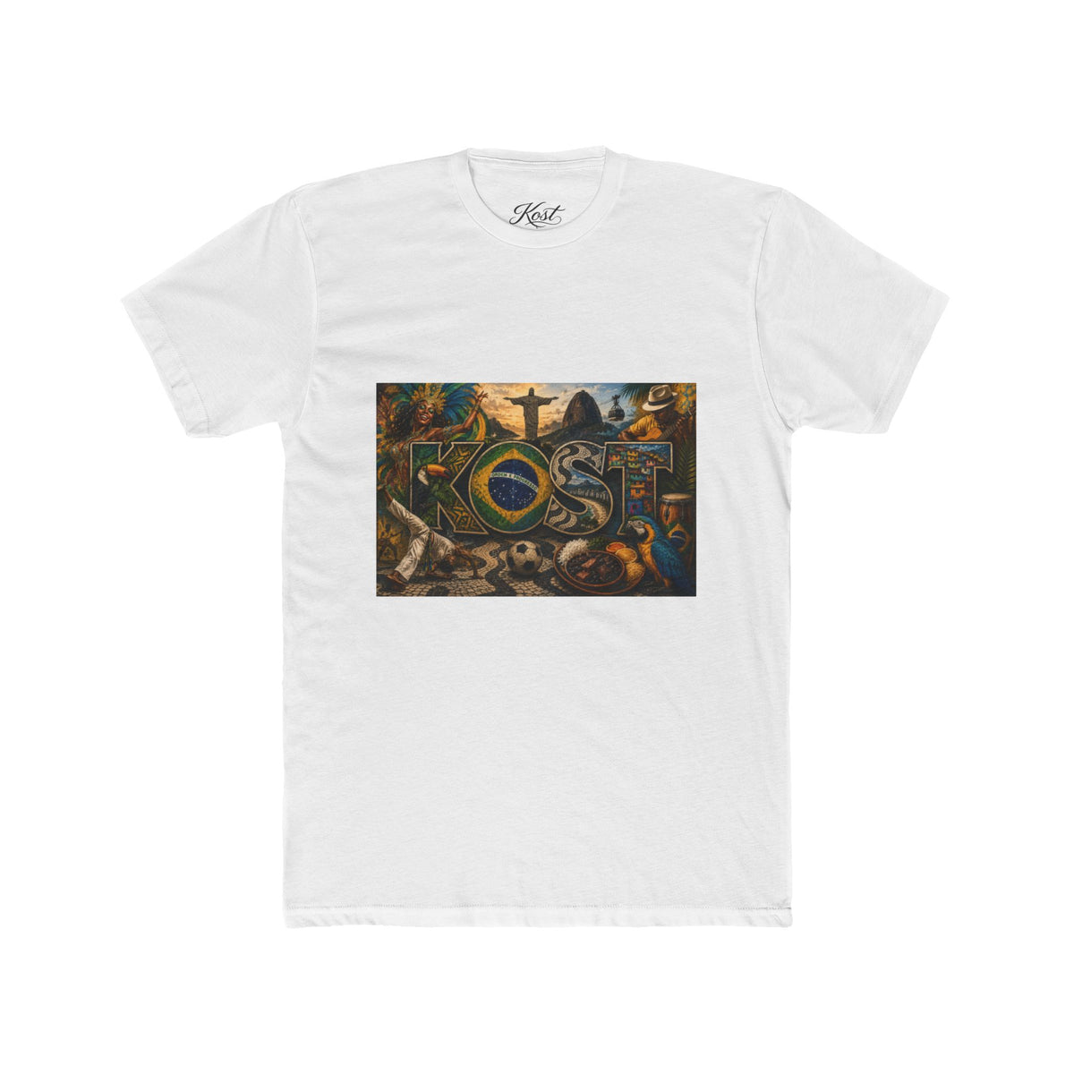 Brazilian Flag Collage T-Shirt