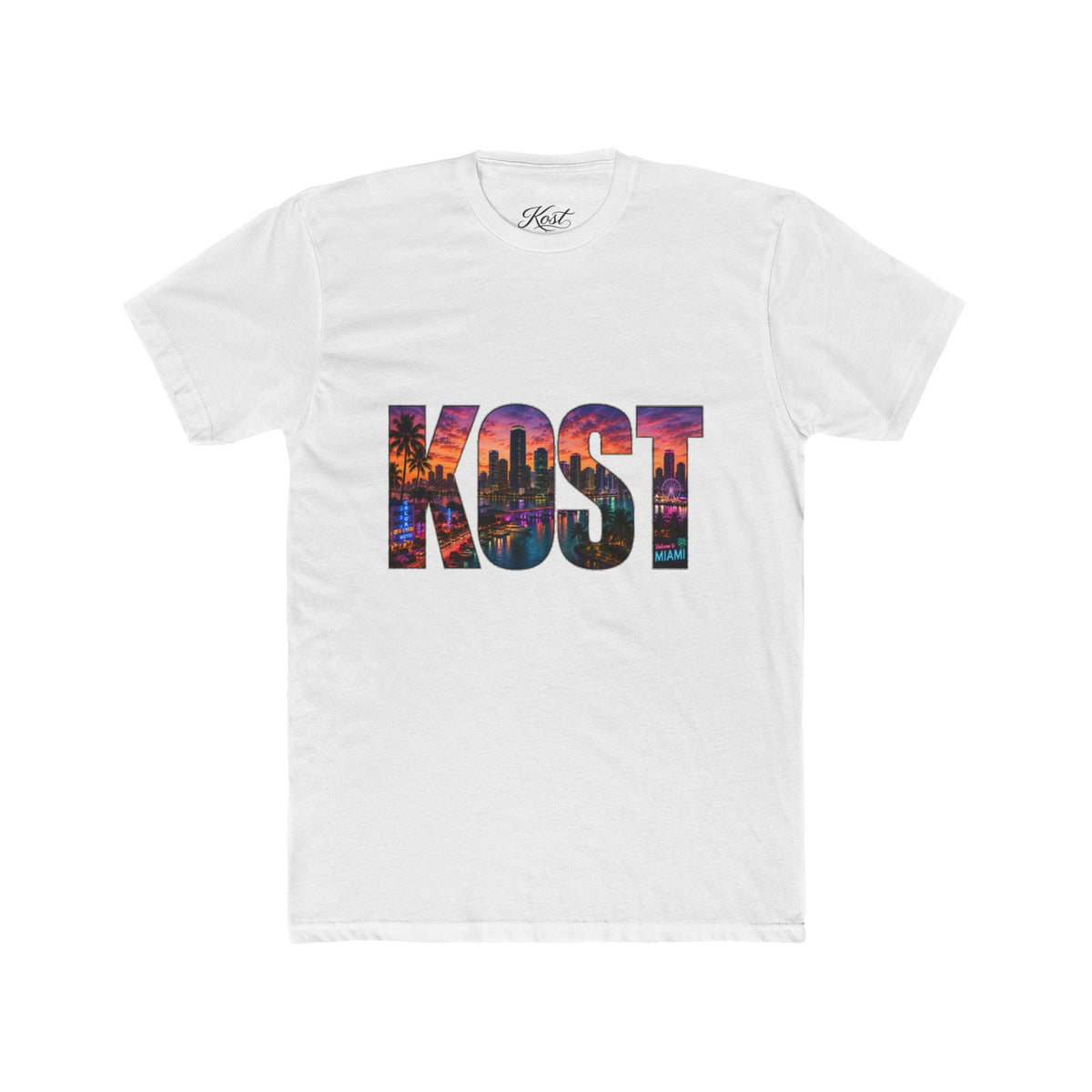 KOST Skyline Tee — Vintage Sunset City Graphic T-Shirt