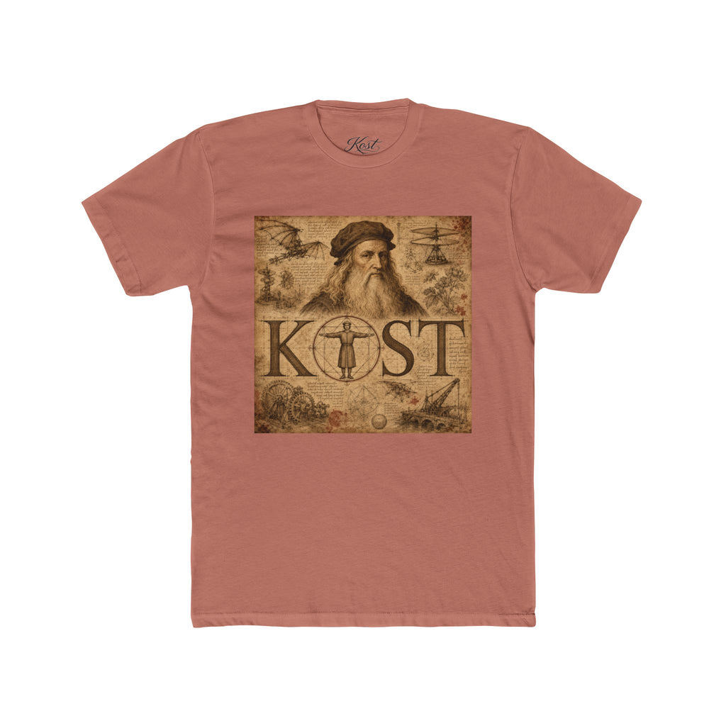 Leonardo Inspired 'KOST' Vintage Art Tee