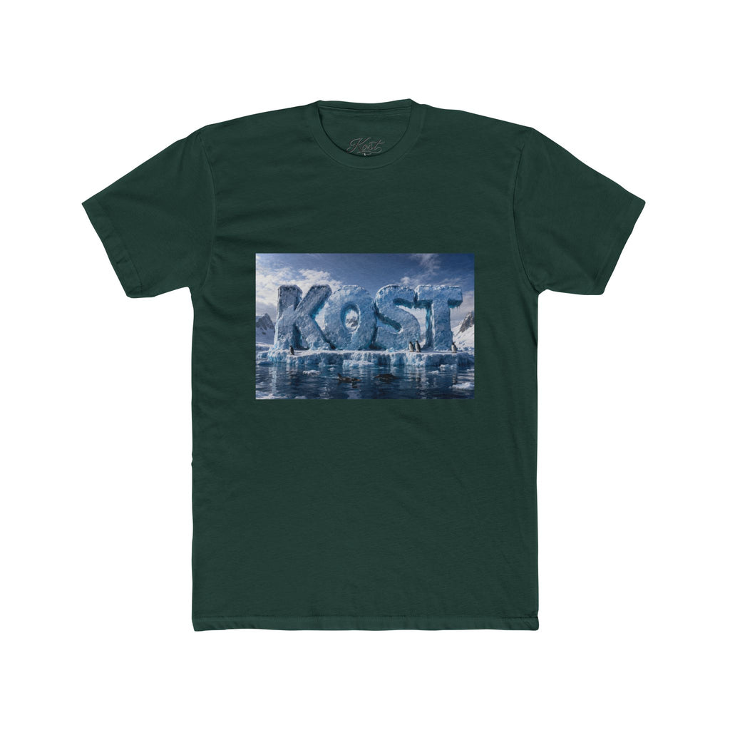 Lost Ice Graphic Tee — "LOST" Arctic Lettering Crewneck