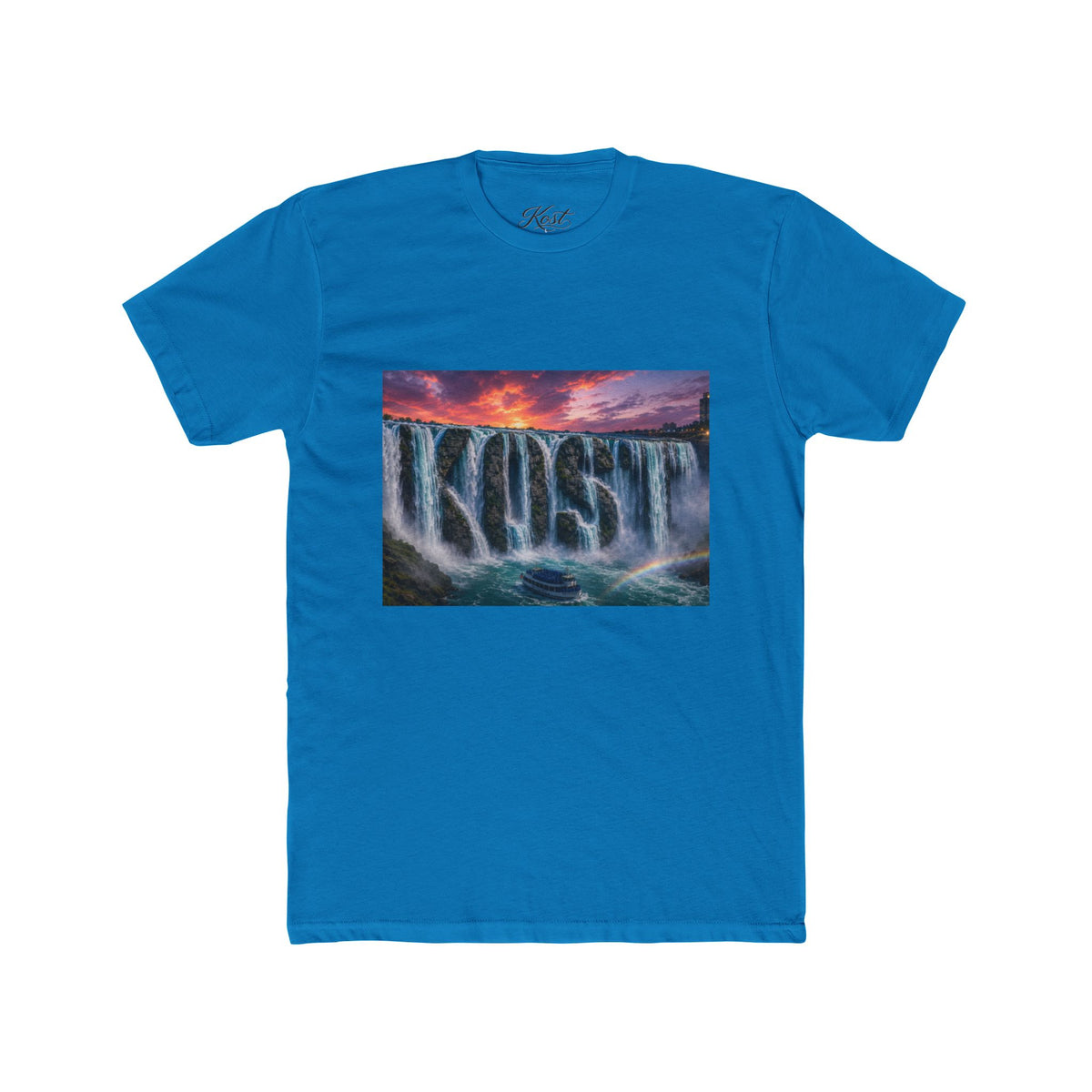 Cascade Logo T‑Shirt — 'KOST' Waterfall Graphic Tee