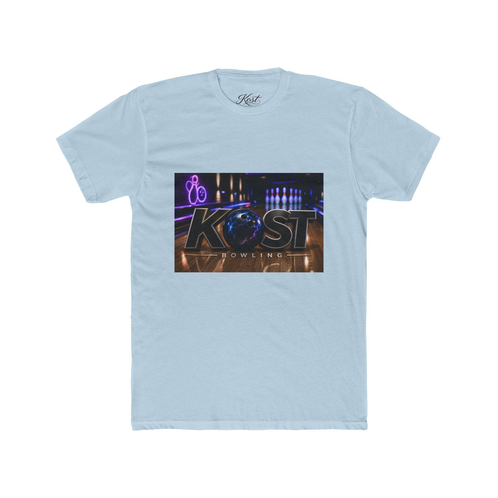 KØST Bowling Alley Photo Tee — Retro Neon Bowling Shirt